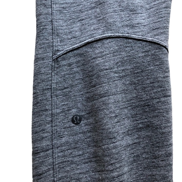 Lululemon Free To Roam Jogger Heathered Gray French Terry Size 8 - Picture 5 of 11